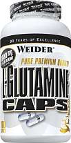 Weider  L-Glutamine Caps 160 kps, l-glutamin ve volné formě v kapslích