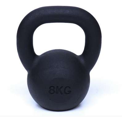 Kettlebell, 8 kg, matný