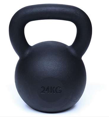 Kettlebell, 24 kg, matný