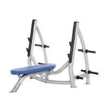 HOIST benchpress lavice s držáky na kotouče - FLAT OLYMPIC BENCH CF-3170-A