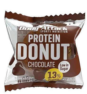 Body Attack Protein Donut 60g, kobliha s navýšeným obsahem bílkovin