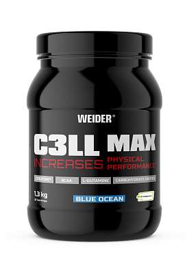 Weider Cell Max 1,3 kg, potréninkový nápoj s dextrózou, kreatinem, l-glutaminem