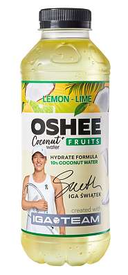 OSHEE Vitamin Water Fruits + Coconut Water 555 ml, vitamínová voda s minerály a kokosovou vodou